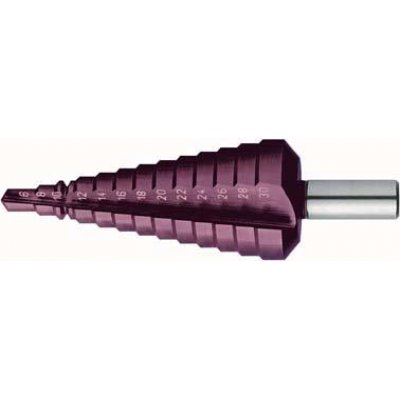 Univerzální stupňovitý vrták HSS TiALN 6-30,0mm FORMAT