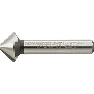 Kuželový záhlubník Advanced DIN335 HSS-Co5 90° CBN vybrušovaný tvar C 25,0 mm EXACT