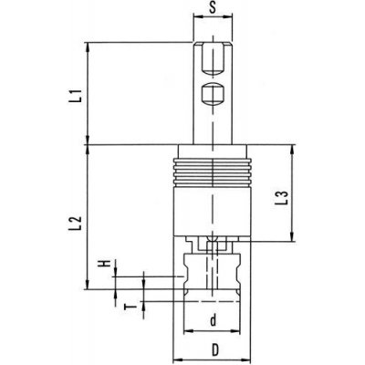 Závitníkové sklíčidlo M2-020 M1,4-7 TAPMATIC - obrázek