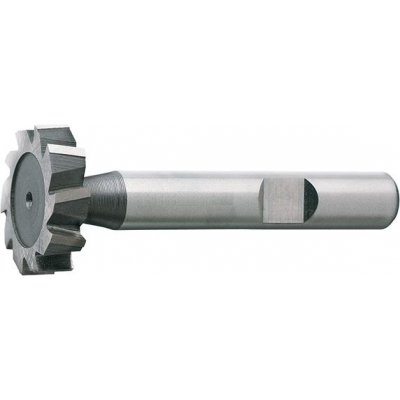 Fréza na úzké drážky krátká DIN850 HSS-Co8 TiALN typ N tvar D 22,5x6mm FORMAT