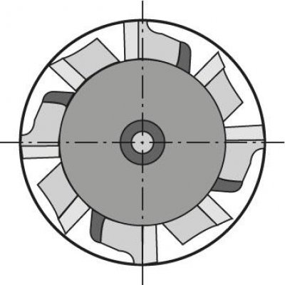 Fréza pro T-drážky DIN851 HSS-Co5 AB 21,0x9 mm FORMAT - obrázek