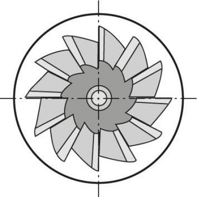 Úhlová fréza DIN1833 HSS-Co5 tvar C 45° 40 mm FORMAT - obrázek