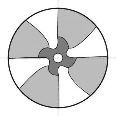 Čtvrťová rádiusová fréza tvrdokov TiALN 1,0mm FORMAT - obrázek