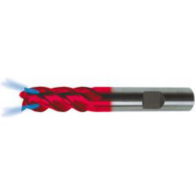 Ratio fréza dlouhá  DIN6527 tvrdokov FIRE typ INOX stopka HB Z4 6,0mm GÜHRING