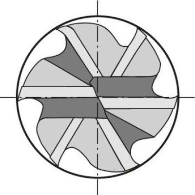 Stopková fréza s rohovým rádiusem 6527L tvrdokov FIRE 20,0/1,5 mm HA Z8 Gühring - pre515679.jpg