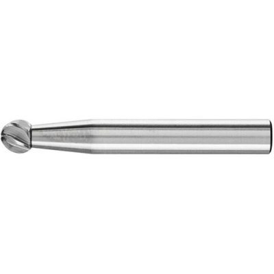 Technická fréza, tvrdokov, kulová, 0605 INOX 6mm 6x5,4mm Pferd