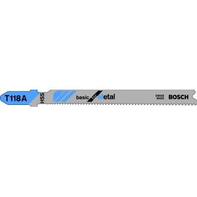List pro pilu děrovku T 118 A Bosch, balení 5 ks Basic for Metal