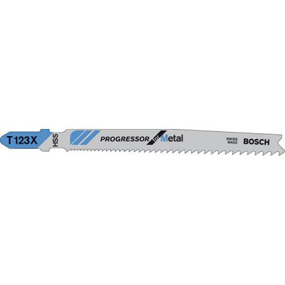 List pro pilu děrovku T 123 XF Bosch, balení 5 ks Progressor for Metal