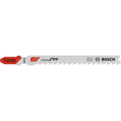 List pro pilu děrovku T 102 D Bosch, balení 5 ks Clean for PP