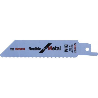 List pro šavlovou pilu S 522 EF Bosch, balení 5 ks Flexible for Metal