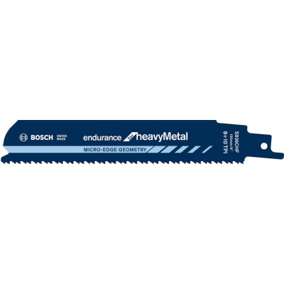 List pro šavlovou pilu S 936 CHF Bosch, balení 5 ks Endurance for Heavy Metal