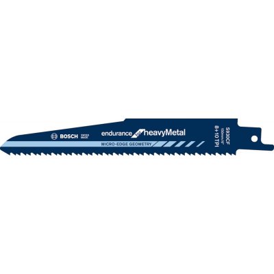 List pro šavlovou pilu S 930 CF Bosch, balení 5 ks Endurance for Heavy Metal