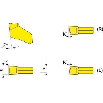 Upichovací destička GFN 3.1 PK30 FORMAT - obrázek