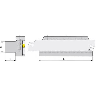 Základní držák pro upichování GH20-32 FORMAT - obrázek