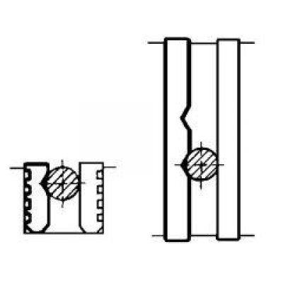 Prizmatická čelist SPR 113 mm RÖHM - obrázek
