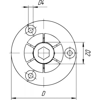 Upínací trn PA M2x7,40mm MITEE-BITE - obrázek