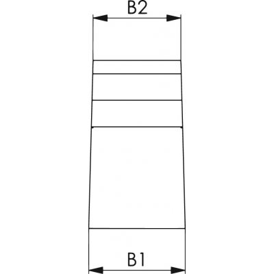 Stupňovitá upínací podpěrka DIN6318 95/57,5-95mm AMF - obrázek