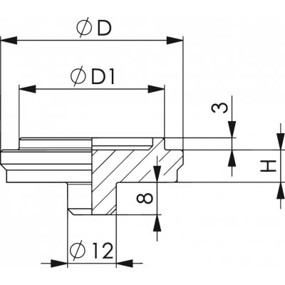 Centrovací deska č 6442 FORMAT - obrázek