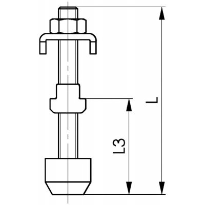 Přítlačný šroub rozměr 0 AMF - obrázek