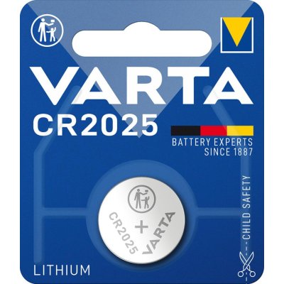 Knoflíkový článek Electronics CR 2025 VARTA - obrázek