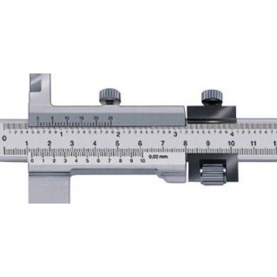 Dílenská posuvná měřítka odečítání bez paralaxy + měřicí hroty přesné nastavení 300x90mm FORMAT - obrázek