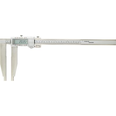 Digitální posuvné dílenské měřítko bez hrotu, s jemným nastavením 300 mm