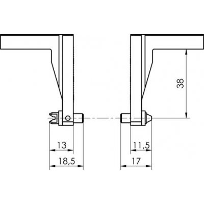 Závitové měřicí vložky (pár) na stoupání metrických vnitřních závitů: 1,5-1,75mm Helios-Preisser - pre216708.jpg