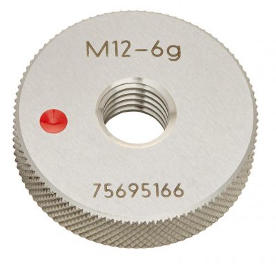 Závitový kalibrační trn pro zmetkový rozměr AR M 12 tolerance 6g