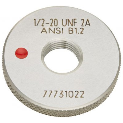 Závitový kalibr kroužek (zmetkový díl) UNF 1/2"-20 JBO