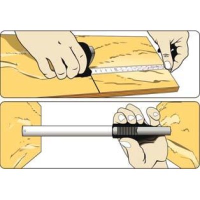 Svinovací metr 2mx13mm HULTAFORS - obrázek