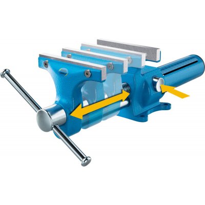 Svěrák Compact 120 mm BROCKHAUS - obrázek