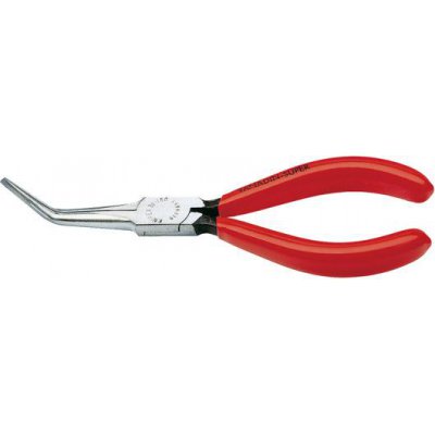 Úchopové kleště, ohnuté čelisti, plastové návleky 160mm KNIPEX