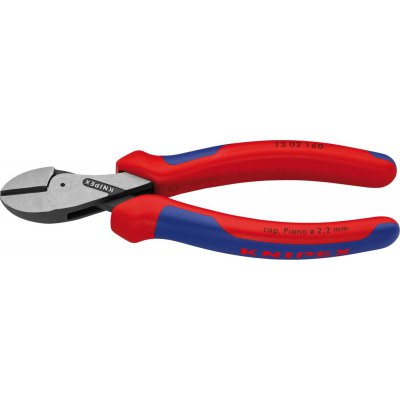 Kompaktní boční štípací kleště leštěná hlava s plastovými rukojeťmi 160 mm KNIPEX