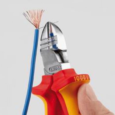 Odizolovací boční štípací kleště VDE 160mm qmm KNIPEX - obrázek