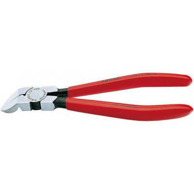 Boční štípací kleště na plasty zalomené 45° 160mm KNIPEX