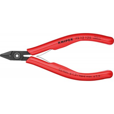 Boční štípací kleště pro elektroniku, upínka na drát 125mm KNIPEX