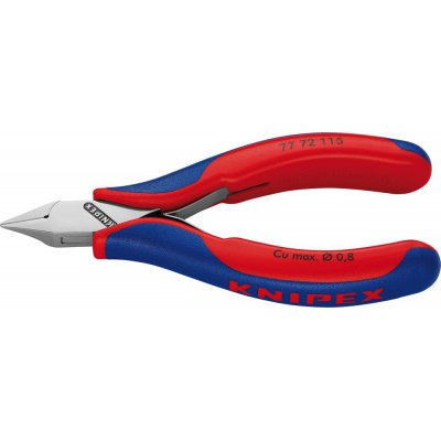 Boční štípací kleště pro elektroniku, tvar 7 115mm KNIPEX