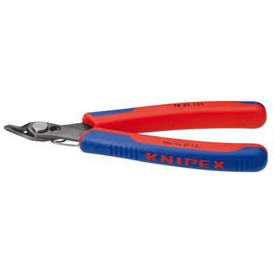 Boční štípací kleště pro elektroniku Super Knips tvar 3 125mm KNIPEX