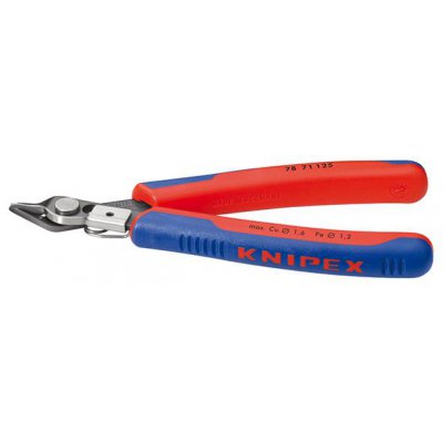 Boční štípací kleště pro elektroniku Super Knips tvar 7 125mm KNIPEX
