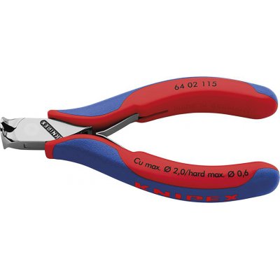 Čelní štípací kleště pro elektroniku fazeta 115mm KNIPEX