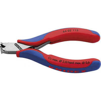 Čelní štípací kleště pro elektroniku fazeta 115mm KNIPEX