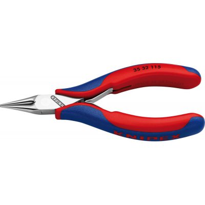 Úchopové kleště pro elektroniku kulaté špičaté čelisti 115mm KNIPEX