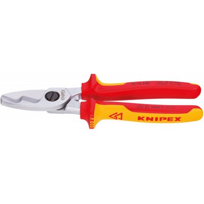 Kabelové nůžky VDE s vícesložkovými rukojeťmi 200 mm KNIPEX