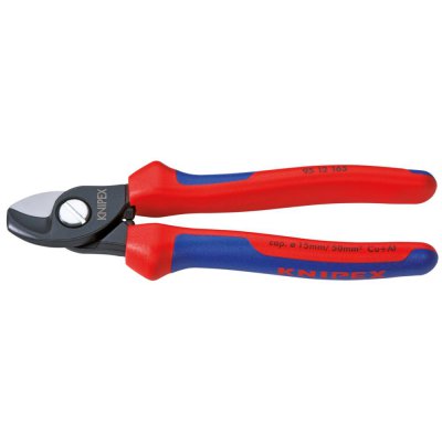 Kabelové nůžky s vícesložkovými návleky 165mm KNIPEX