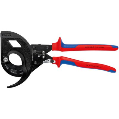 Řezač kabelů brunování ráčna 2-složkové návleky 320mm KNIPEX