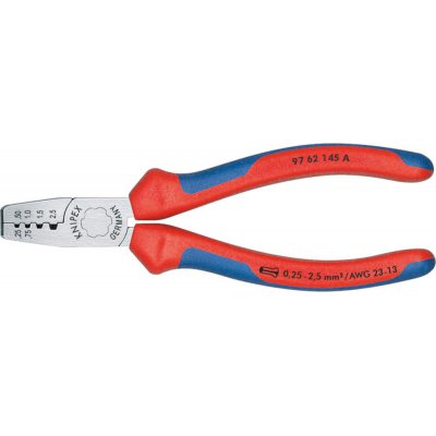 Kleště na dutinky vícesložkové návleky 145mm qmm KNIPEX