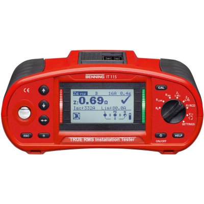 Zkoušečka elektroinstalace IT 115 BENNING