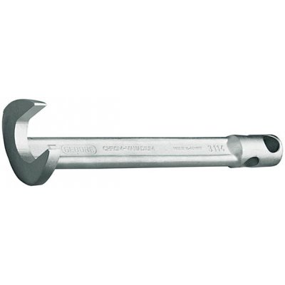 Zahnutý vidlicový klíč 17mm GEDORE