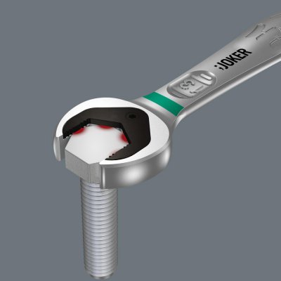 Ráčnový klíč očkový vidlicový JOKER 8mm Wera - obrázek