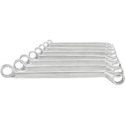 Sada oboustranných očkových klíčů DIN838 6 - 22 mm 8 ks v kartonové krabici FORMAT